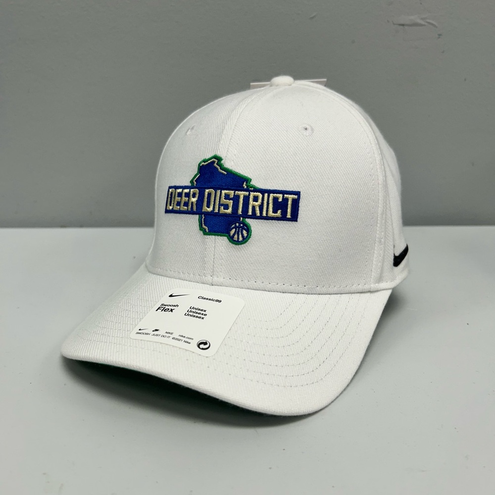 Nike Milwaukee Bucks Classic99 Swoosh Flex Baseball Hat